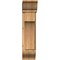 Ekena Millwork Westlake Traditional Smooth Bracket w/ Offset Brace, Western Red Cedar, 7 1/2"W x 20"D x 32"H BKT0806X20X32WTL01SWR - alternate 4